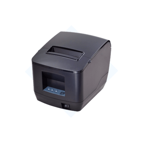 Impresora térmica de 80mm., con cortador, velocidad 260 mm, interfaces serie, USB y ethernet, color negra.
