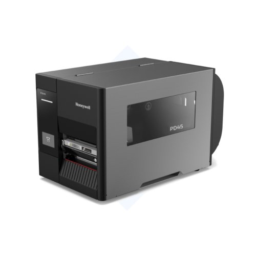 Impresora Honeywell de etiquetas PD45, con tecnología térmico directo y transferencia térmica, información a través de iconos, USB, RS232 y Ethernet.