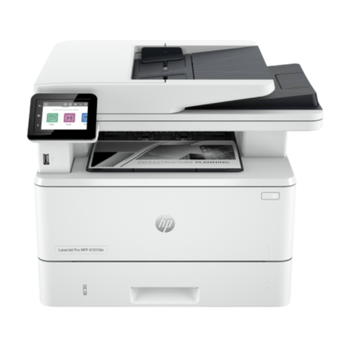 HP LaserJet Pro Impresora multifunción HP 4102dwe, Blanco y negro, Impresora para Pequeñas y medianas empresas, Impresión, copia, escáner.